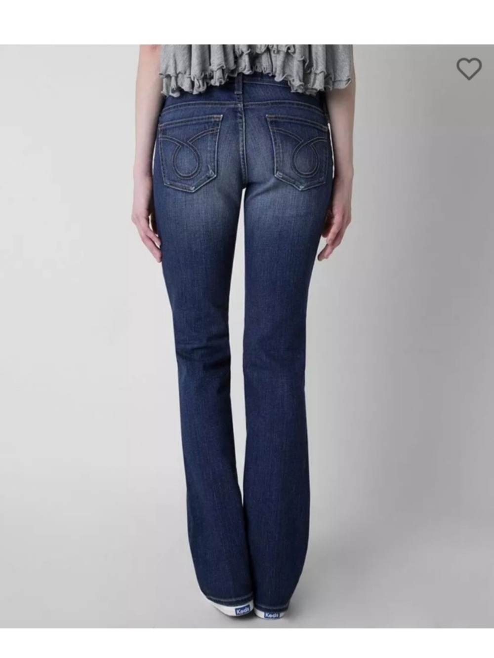 Big Star Remy Low Rise Boot Cut Jeans Blue - Picture 12 of 12